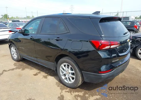 2024 Chevrolet Equinox Fwd Ls из США, поврежденный, VIN 3GNAXHEG7RL165829